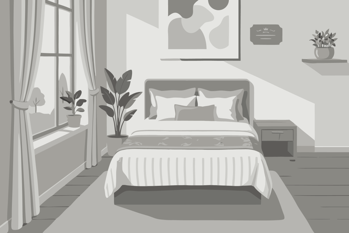 Quarto Deluxe com Cama Queen-size e Vista do Parque